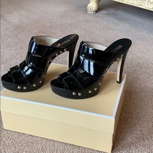 Michael Kors Black Patent Leather Womens Shoe